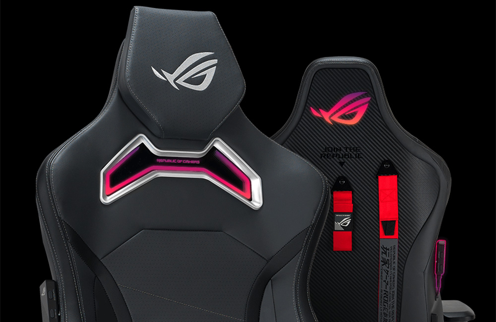 ROG Chariot X (Wide) ASUS ROG Chariot X SL301W Gri Oyuncu Koltuğu h2
