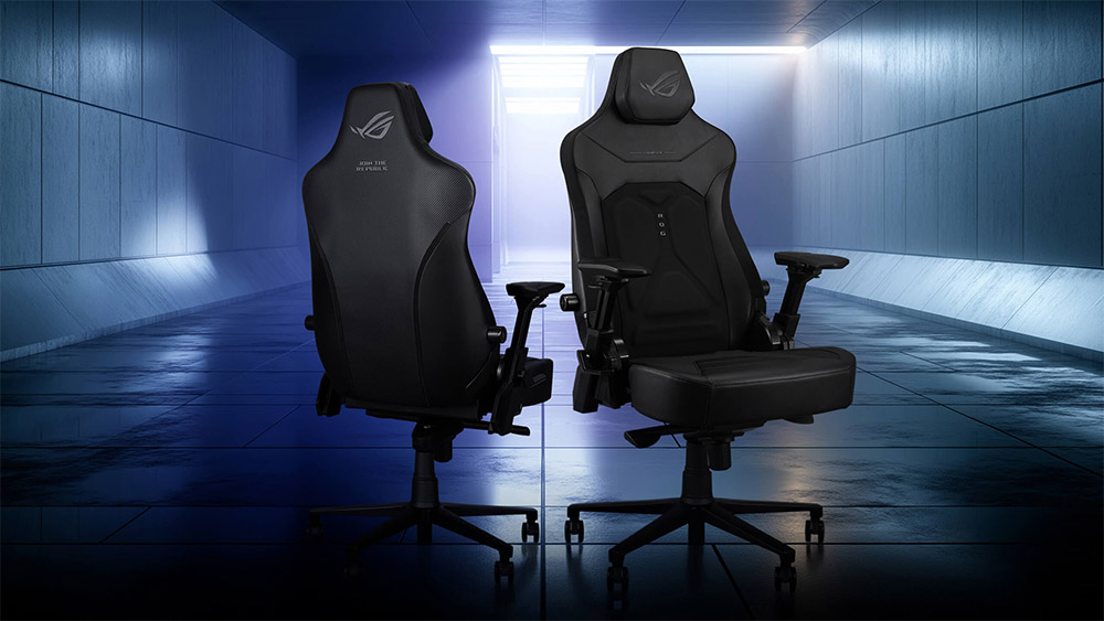 ROG COURSER SL302C ASUS ROG Courser Core Siyah Oyuncu Koltuğu H2