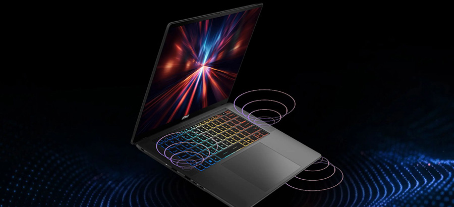 MSI STEALTH 16 AI+ B3WI-003TR Intel Core Ultra 9-386H GeForce RTX 5080 16GB 125W 32GB DDR5 1TB SSD 16 inç QHD+ 240Hz OLED W11 Home Gaming Laptop h29