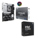 2'li Paket! ASUS Prime Z890-P Anakart + Intel Core Ultra 5 245K İşlemci Bir Arada!