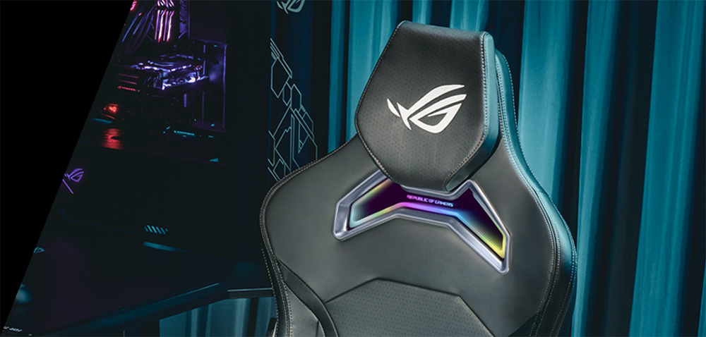 ROG Chariot X (Wide) ASUS ROG Chariot X SL301W Siyah Oyuncu Koltuğu h5