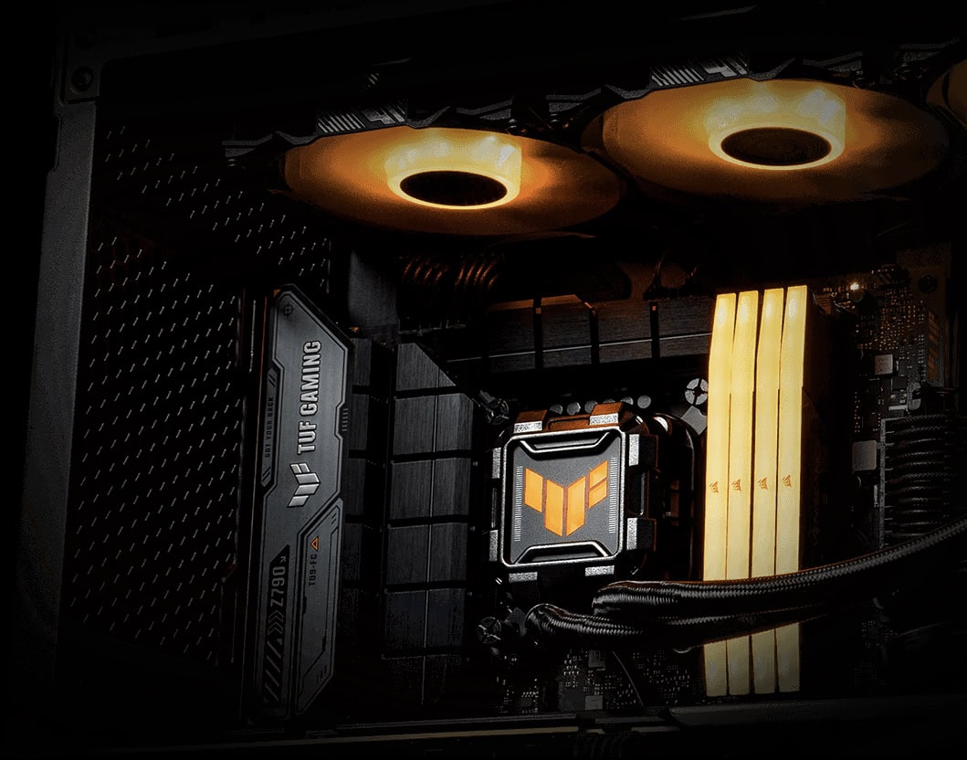 ASUS TUF Gaming LC II 240 ARGB, Intel ve AMD uyumlu 240mm sıvı işlemci soğutucu, şık ARGB aydınlatma ve yüksek performans sağlar. Güçlü soğutma özellikleriyle oyun ve yüksek performans gerektiren uygu.