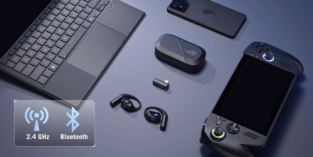 O701 ROG CETRA OPEN WIRELESS/BLK ASUS ROG Cetra Open Kulakiçi Kulaklık H7