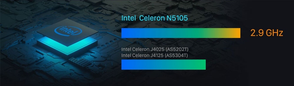 Intel Celeron N5105 işlemci ile yüksek performansli dizüstü bilgisayarlar.