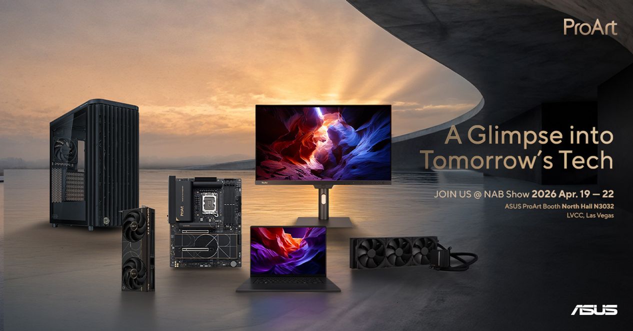 Asus Nab Show 2026da Kapsamli Yapay Zeka Destekli Icerik Uretici Is Akislarini Sergiliyor