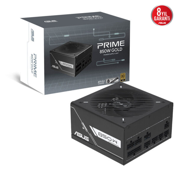 Asus Prime 850g 850w 80+gold Pcie 5.1 Full Modüler Atx 3.1 Güç Kaynağı 2