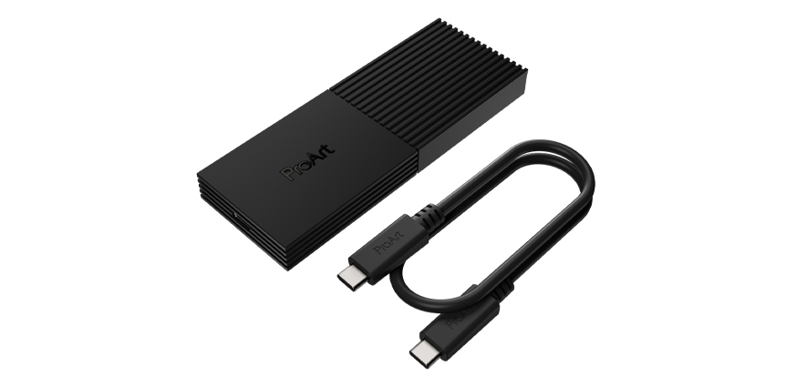 Asus Proart Pa40su Usb4 Ssd Kutusunu Duyurdu