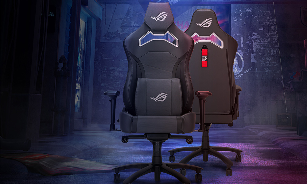 ROG Chariot X Core (Wide) ASUS ROG Chariot X Core SL301CW Siyah Oyuncu Koltuğu h1