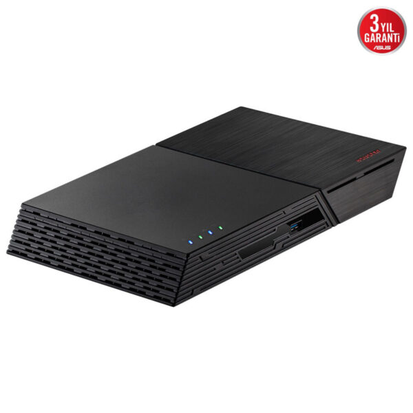 Asustor FLASHSTOR 6 Gen2 (FS6806X) AMD Ryzen V3C14, 8GB DDR5 RAM, 10GbE bağlantı, altı yuvalı yüksek performanslı NAS depolama cihazı.