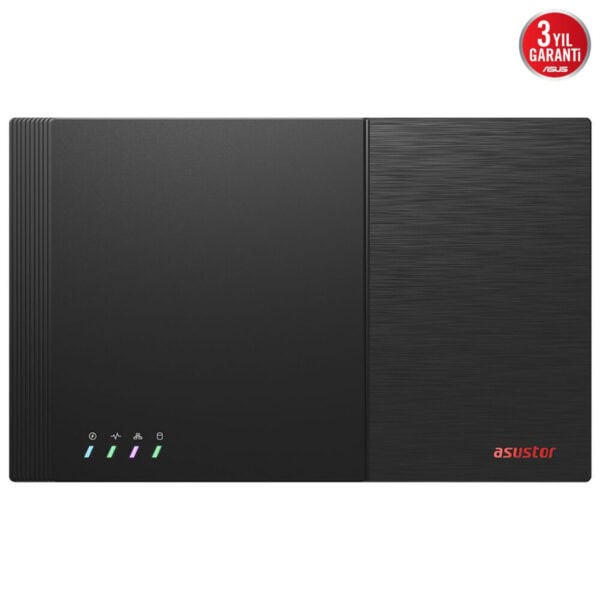 Asustor FLASHSTOR 6 Gen2 (FS6806X) AMD Ryzen V3C14, 8GB DDR5 RAM, 10GbE bağlantı, yüksek performanslı NAS depolama çözümü.