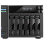 Asustor LOCKERSTOR 6 Gen2 (AS6706T) Intel Celeron N5105 8GB 6 Yuvalı 2.5GbE NAS Depolama Ünitesi