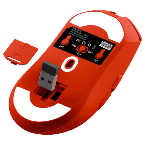 Gameraider Gr3s Crimson Flame Pixart 3395 Sensor Kablosuz Gaming Mouse 2 Yil Birebir Degisim Garantili 4