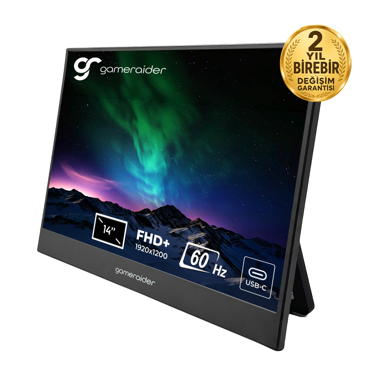 Gameraider P14 14 Inc 60hz Full Hd Ips Tasinabilir Monitor 2 Yil Birebir Degisim Garantili Y1