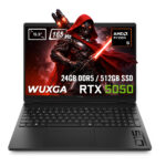 HP HyperX OMEN 15-gb0011nt AMD Ryzen 5-240 GeForce RTX 5050 8GB 24GB DDR5 512GB SSD 15.3 inç WUXGA 165Hz 6.5ms IPS FreeDos Gaming Laptop (D2QW7EA)