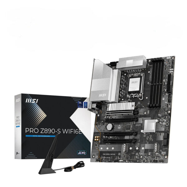 Msi Pro Z890 S Wifi6e 8800mhz(oc) Ddr5 Soket Lga 1851 M.2 Hdmi Atx Anakart 1