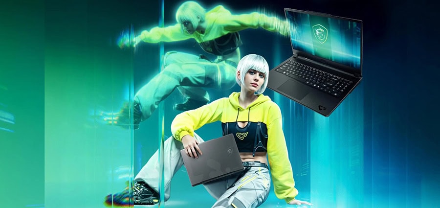 Siber saldırgan ve genç kadın gamer, bilgisayar ve oyun teknolojileriyle ilgili konsept.