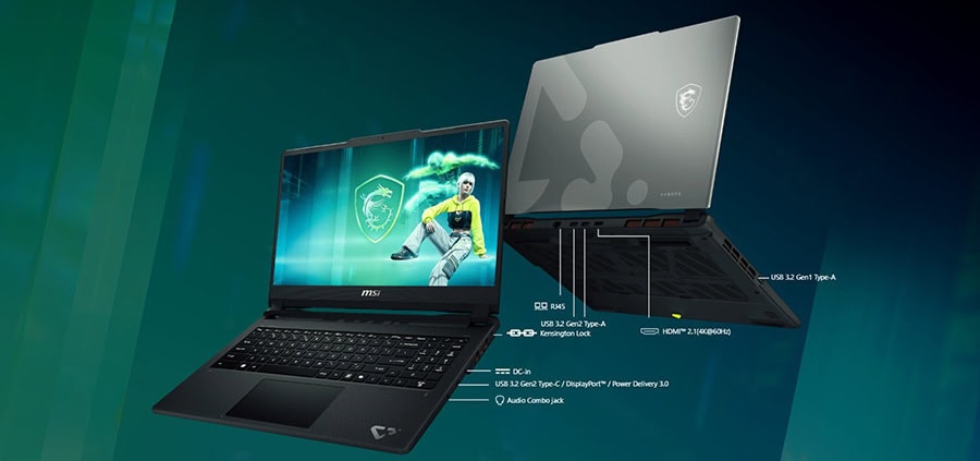 MSI oyun bilgisayarı ve dizüstü bilgisayar, yüksek performanslı gaming laptop ve masaüstü bilgisayar, gelişmiş grafik ve hızlı işlemci özellikleriyle oyun tutkunları için ideal.