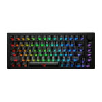 AKKO MONSGEEK M1 V5 HE Black Transparent AstroAim Manyetik Switch 8K Hz Hall Effect Hotswap RGB Kablosuz İngilizce Gaming Klavye