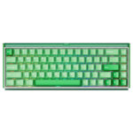 AKKO RAY68 HE Misty Green White %65 AstroAim Manyetik Switch 8K Hz Hall Effect Hotswap ARGB Kablosuz İngilizce Gaming Klavye