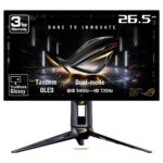 ASUS ROG Swift OLED PG27AQWP-G EDITION 20. Yıl 26.5 inç 720 HD - 540Hz 2K QHD Dual-Mode 0.02ms Adaptive Sync Tandem WOLED Pivot Gaming Monitör