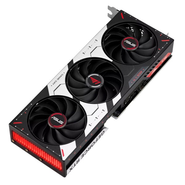 ASUS T1 GeForce RTX 5070 12GB GDDR7 OC Edition ekran kartı, yüksek performanslı grafik işlemcisi ve gelişmiş soğutma sistemi ile oyun ve grafik tasarım için ideal.