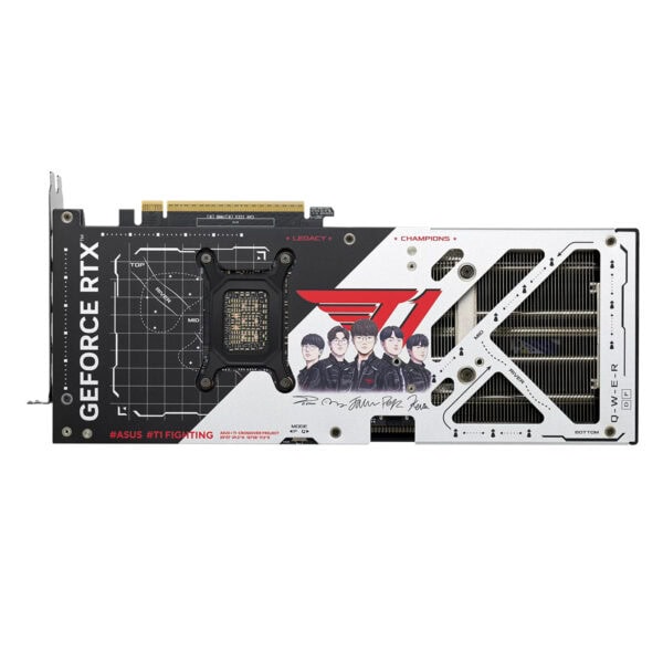 ASUS T1 GeForce RTX 5070 12GB GDDR7 OC Edition ekran kartı, özel tasarım ve yüksek performanslı soğutma sistemi ile dikkat çekiyor.
