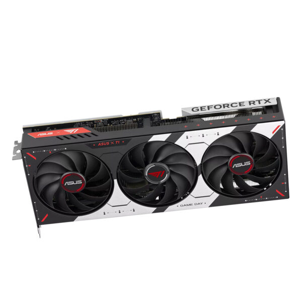 ASUS T1 GeForce RTX 5070 12GB GDDR7 OC Edition ekran kartı, üç fanlı soğutma sistemi ve yüksek performans özellikleriyle dikkat çekiyor.