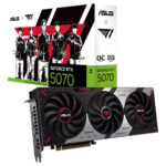 ASUS T1 GeForce RTX 5070 12GB GDDR7 OC Edition 192 Bit DLSS 4 Ekran Kartı