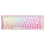 DAREU COOL68 Cherry Blossom %65 Ice Blade Manyetik Switch 8K Hz Hall Effect Hotswap RGB İngilizce Gaming Klavye