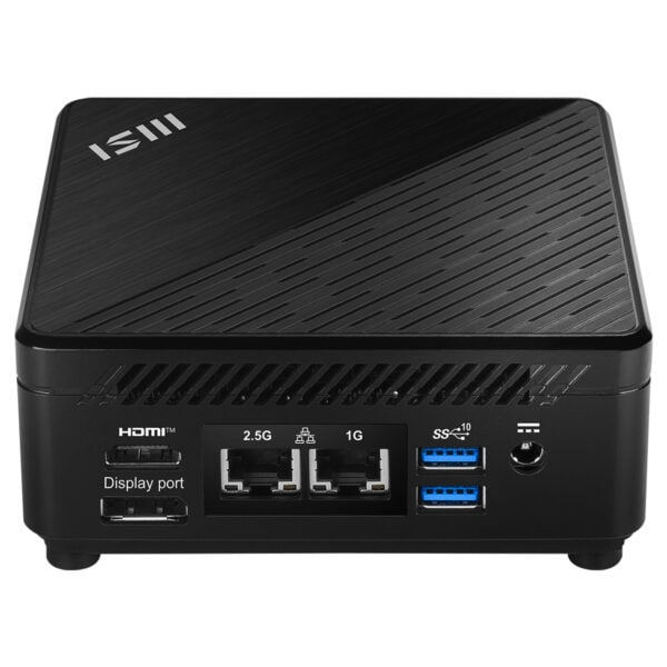 Yüksek performanslı küçük gaming mini PC, HDMI ve USB bağlantı noktalarıyla güçlü oyun ve çoklu görev yetenekleri sunar. Kompakt tasarımıyla masaüstü kullanımına uygun.