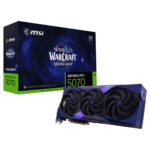MSI GeForce RTX 5070 12G World of Warcraft MIDNIGHT VOID EDITION OC 12GB GDDR7 192 Bit DLSS 4 Ekran Kartı