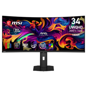Msi Mag 341cqp Qd Oled X28 34 Inc 280hz 0 03ms Uwqhd Adaptive Sync Kavisli Gaming Monitor C1