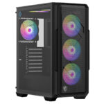 MSI MAG FORGE 150A B65 6x120mm ARGB Fan Mesh Temperli Cam USB 3.2 MAG A650BNL 650W 80+ Bronze Mid Tower ATX Gaming Kasa