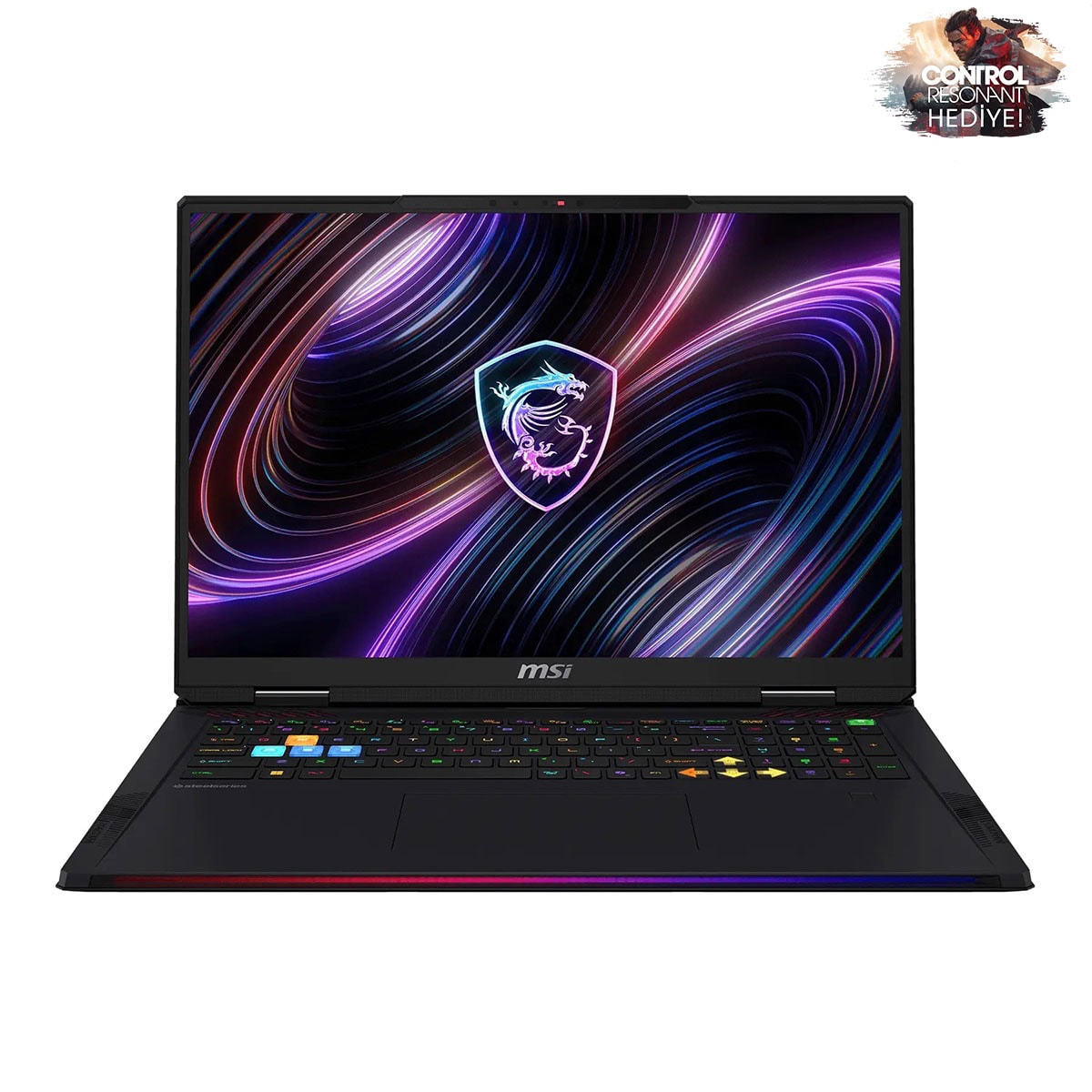 Msi Raider 18 Max Hx A2wi 1040tr Intel Core Ultra 9 290hx Plus Geforce Rtx5080 16gb 175w 64gb Ddr5 2tb Ssd 18 Inç Uhd+ 120hz W11 Home Gaming Laptop Control Resonant Hediyeli 1