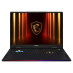 MSI RAIDER A18 HX A8WHG-280TR AMD Ryzen 9-8940HX GeForce RTX 5070 Ti 12GB 140W 32GB DDR5 1TB SSD 18 inç 2K QHD+ 240Hz W11 Home Gaming Laptop