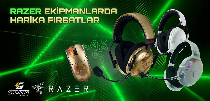 Yüksek Performanslı Razer Gaming Kulaklıklar ve Mouse Seti Razer gaming kulaklıklar ve mouse seti, yüksek ses kalitesi ve konfor sağlayan tasarımıyla oyun deneyiminizi artırır. Profesyonel oyuncular için ideal ekipmanlar.
