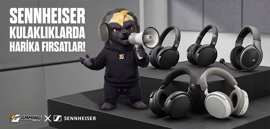 Oyuncu Kulaklıkları ve Sennheiser İşbirliği Sennheiser markalı yüksek kaliteli oyuncu kulaklıkları, çeşitli modeller ve renk seçenekleriyle, oyun deneyimini geliştirmek için ideal.