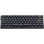 Wooting 60HE v2 Lekker Tikken Medium Hall Effect Manyetik Switch Gaming Klavye (WK3C-USSP1-TIK-BK1)