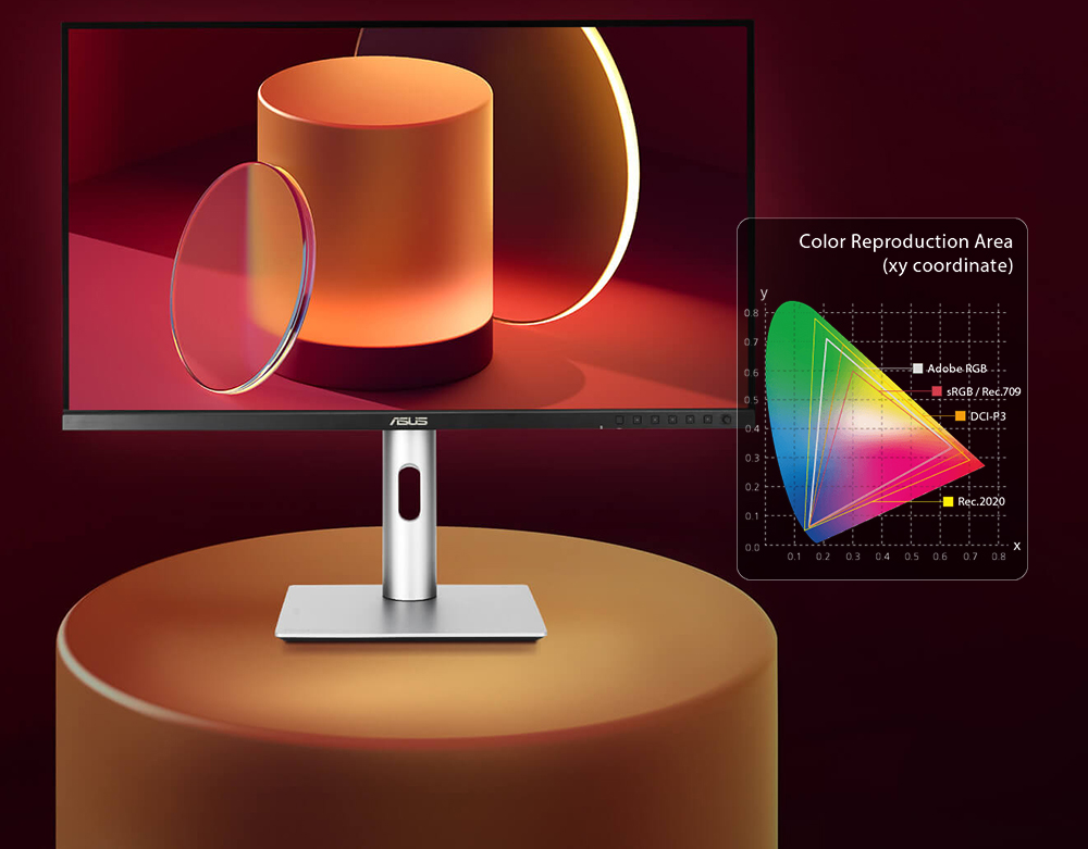 ProArt Display PA278CFRV ASUS ProArt PA278CFRV 27 inç 100Hz 5ms 2K QHD Adaptive Sync IPS Pivot Monitör h8