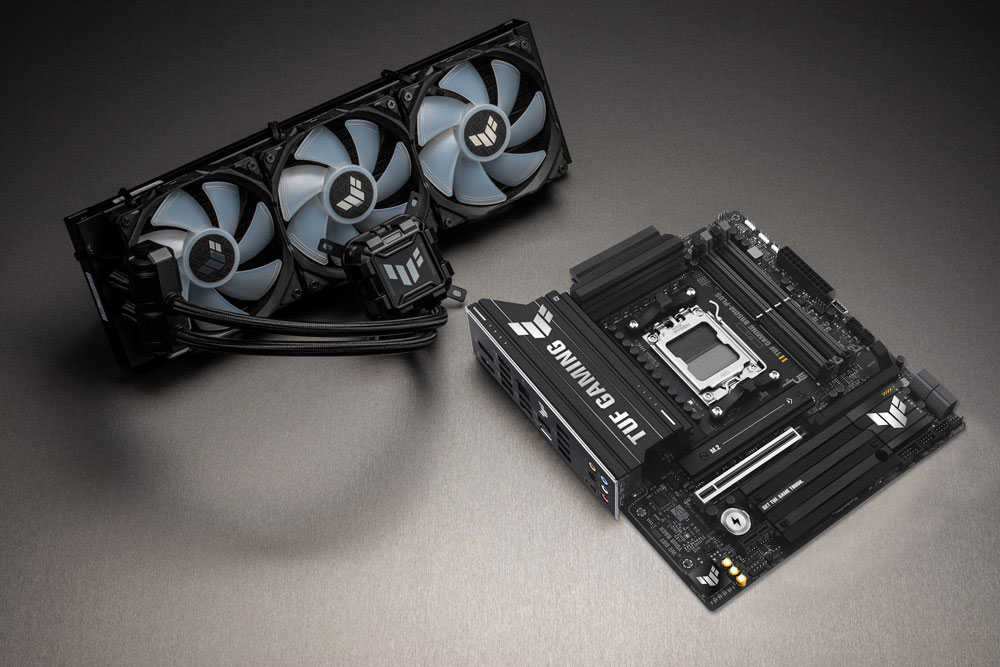 TUF GAMING B860M-PLUS WIFI ASUS TUF Gaming B860M-PLUS WiFi 8800MHz (OC) DDR5 Soket LGA1851 M.2 HDMI DP mATX Anakart h10