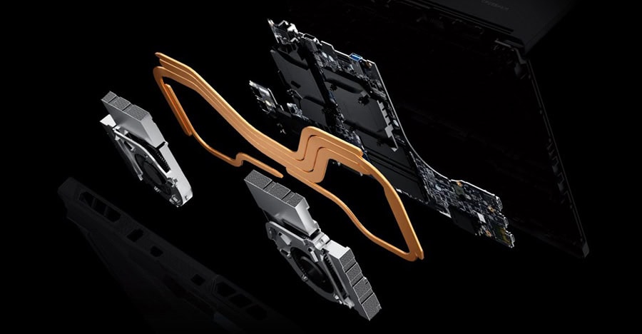 MSI CROSSHAIR A16 HX anakartın detaylı iç yapısı ve bileşenleri, yüksek performans ve oyun odaklı tasarım vurgulanıyor.