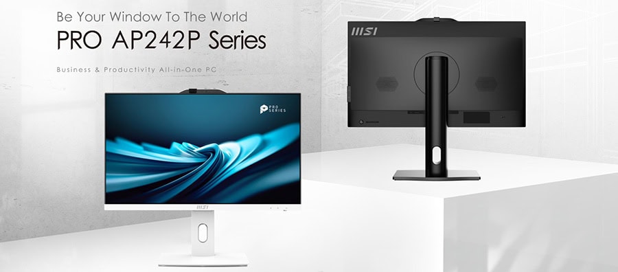 MSI PRO AP242P 14M-1201EU Intel Core i5-14400 16GB DDR5 512GB SSD 23.8 inç Full HD FreeDos Beyaz All In One Bilgisayar h2