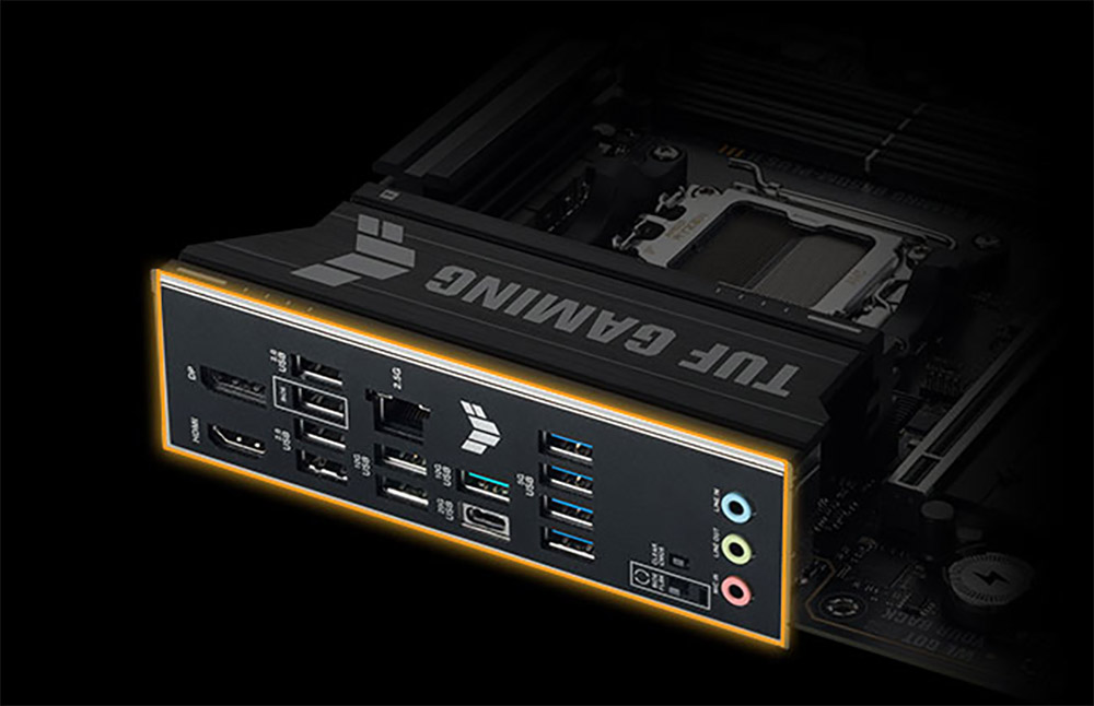 ASUS TUF GAMING B850M-PLUS II 8000MHz (OC) DDR5 Soket AM5 M.2 HDMI DP mATX Anakart h21