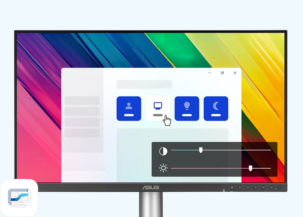 ProArt Display PA278CFRV ASUS ProArt PA278CFRV 27 inç 100Hz 5ms 2K QHD Adaptive Sync IPS Pivot Monitör h23