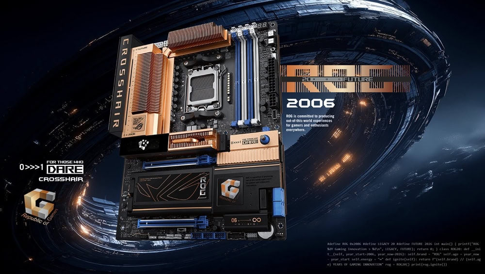 ROG CROSSHAIR 2006 ASUS ROG CROSSHAIR 2006 9600MHz (OC) DDR5 Soket AM5 M.2 HDMI USB4 ATX Anakart h2