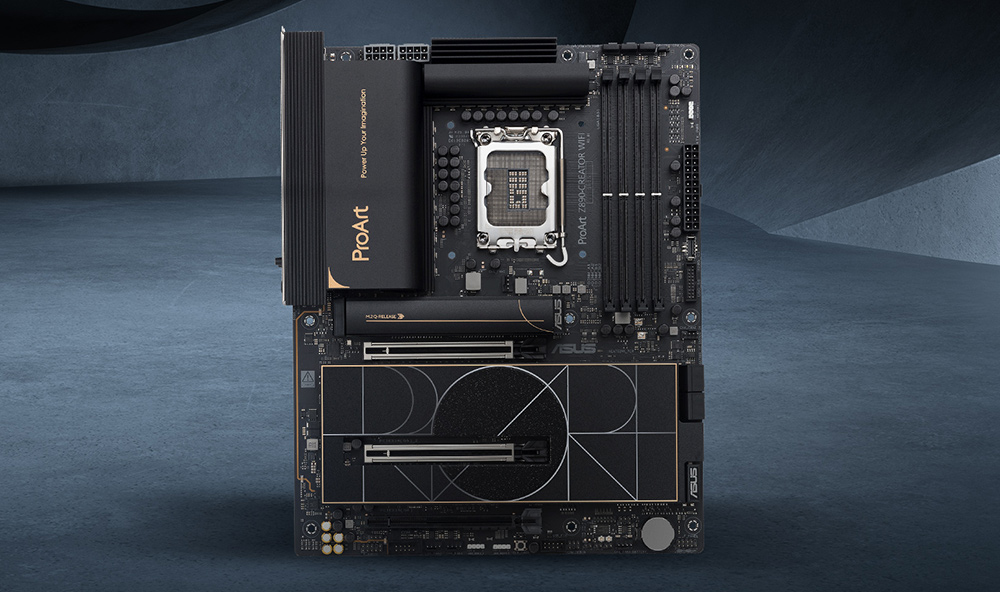 ProArt logoZ890-Creator WiFi ASUS ProArt Z890-Creator WiFi 8600MHz (OC) DDR5 Soket LGA1851 M.2 ATX Anakart h2