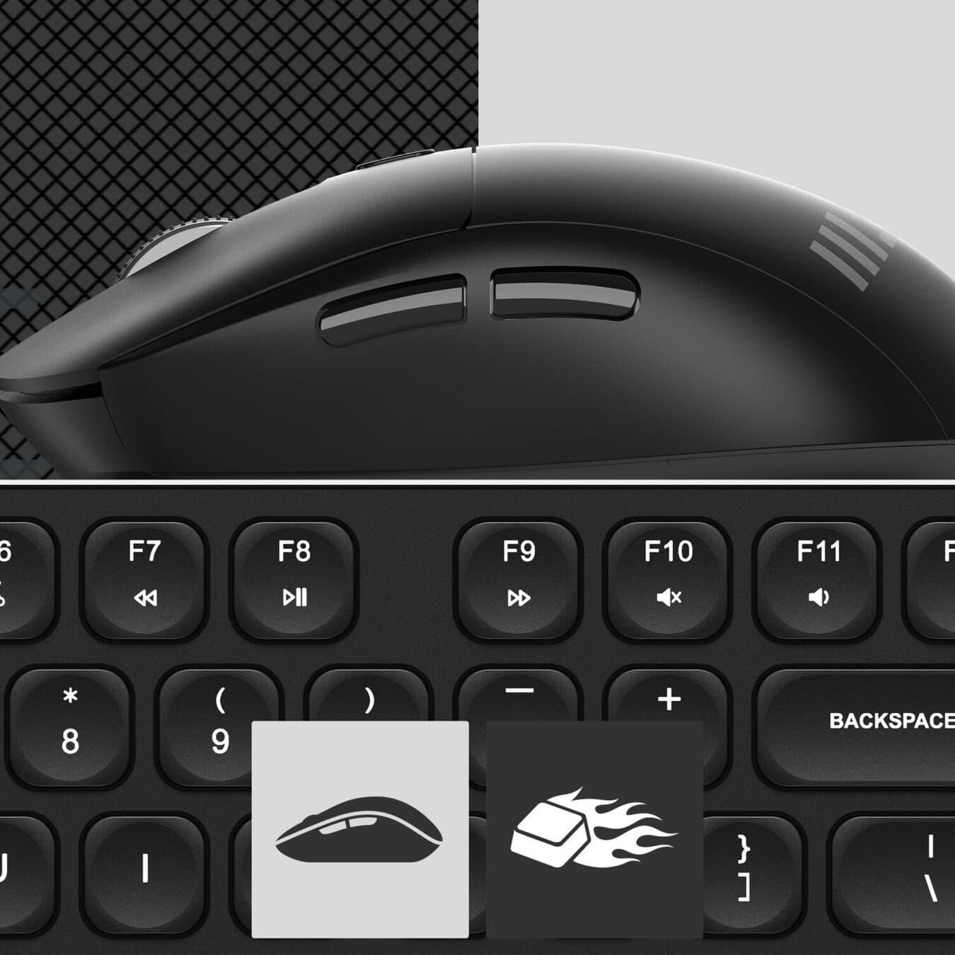 MSI K210 WIRELESS COMBO Kablosuz Türkçe Klavye Mouse Seti h6