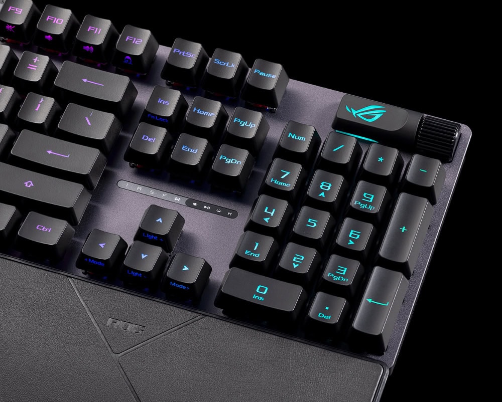 ROG Strix Scope II RX ASUS ROG Strix Scope II RX Red Switch RGB Kablolu İngilizce Mekanik Gaming Klavye h6