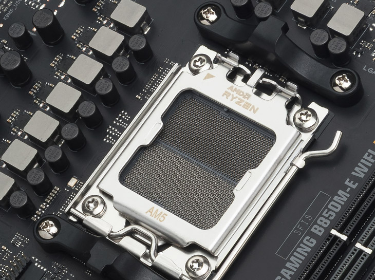 TUF GAMING B850M-E WIFI ASUS TUF GAMING B850M-E WIFI 8000MHz (OC) DDR5 Soket AM5 M.2 HDMI DP mATX Anakart h7
