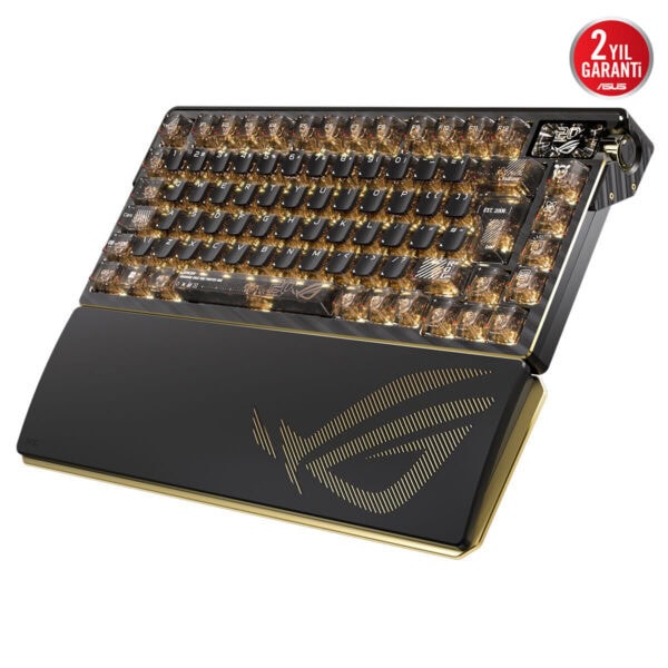 Asus Rog Azoth Extreme Edition 20. Yıl Nx Mekanik Switch 8k Hz Hotswap Rgb Kablosuz Türkçe Gaming Klavye 4